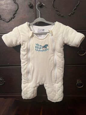 Baby Merlin’s Magic Sleepsuit Yellow Baby One-Piece Sleepwear